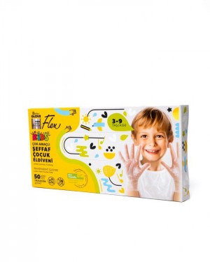 Reflex Flex Kids Çok Amaçlı Şeffaf Çocuk Eldiveni